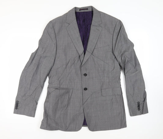 Mens UK Size 42 Duchamp Regular Grey Suit Jacket