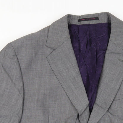 Mens UK Size 42 Duchamp Regular Grey Suit Jacket