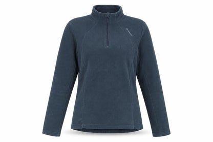 Decathlon Womens Blue Polyester Pullover Sweatshirt Size M Zip