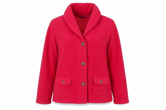 Womens UK Size M Lands' End Pink Jacket