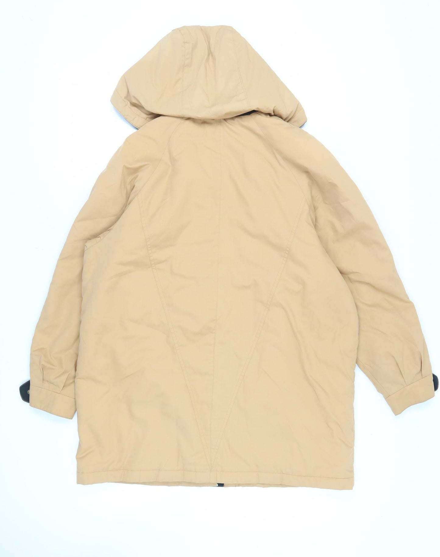Womens UK Size 14 NuAge Beige Pea Coat