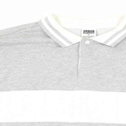 Urban Classics Mens Grey Cotton Pullover Sweatshirt Size M