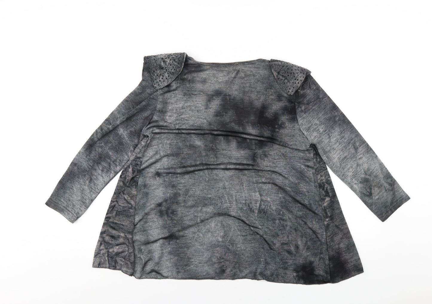 Womens UK Size 12 River Island Grey Cardigan Jumper