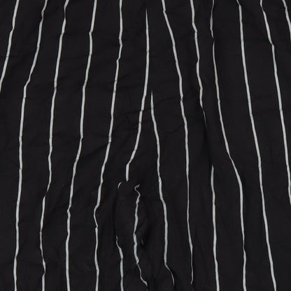 Womens UK Size XL PRETTYLITTLETHING Regular Fit  Black Trousers