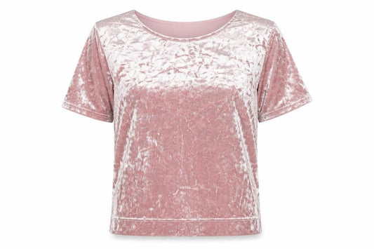 Womens UK Size 12 New Look Pink Basic T-Shirt