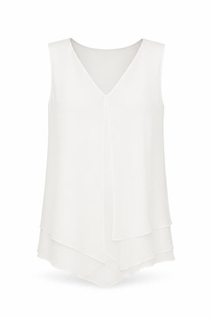 Womens UK Size 14 Phase Eight White Basic Tank