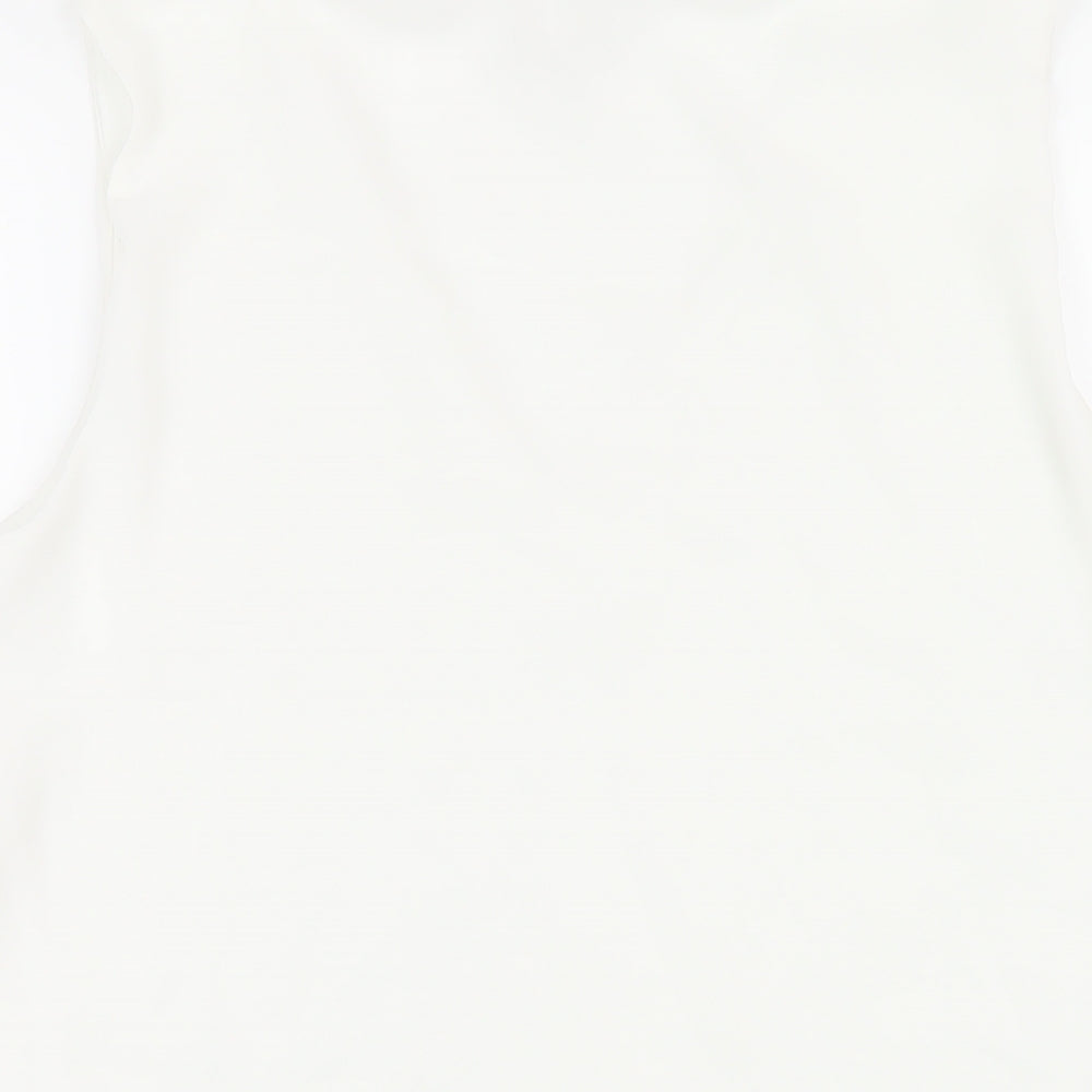 Womens UK Size 14 Phase Eight White Basic Tank