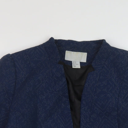 Womens UK Size 14 H&M Blue Jacket