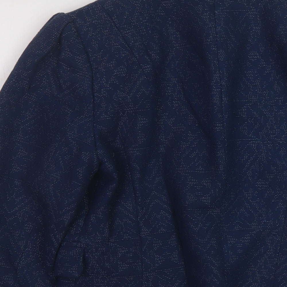 Womens UK Size 14 H&M Blue Jacket