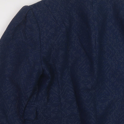 Womens UK Size 14 H&M Blue Jacket