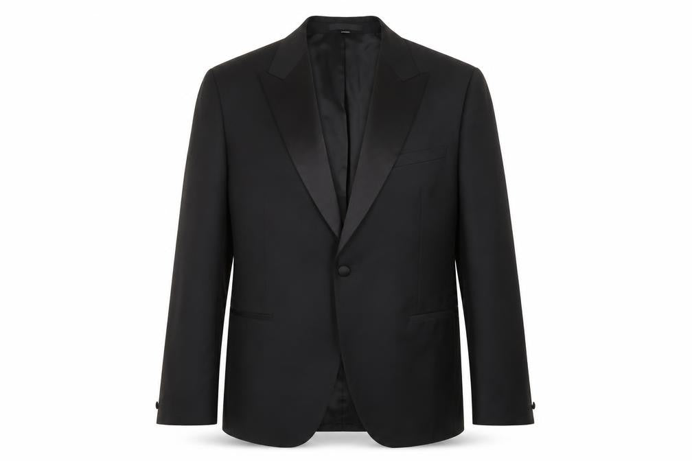 Mens UK Size 44 Marks and Spencer Regular Black Suit Jacket