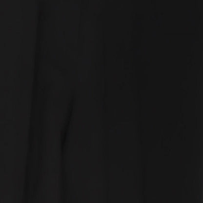 Ma Griffe Womens Black Polyester Trousers Size 40 in L32 in Regular Button