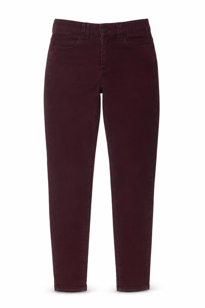 Womens UK Size 8 Marks and Spencer Regular Fit Skinny Purple Jeans