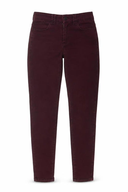 Womens UK Size 8 Marks and Spencer Regular Fit Skinny Purple Jeans