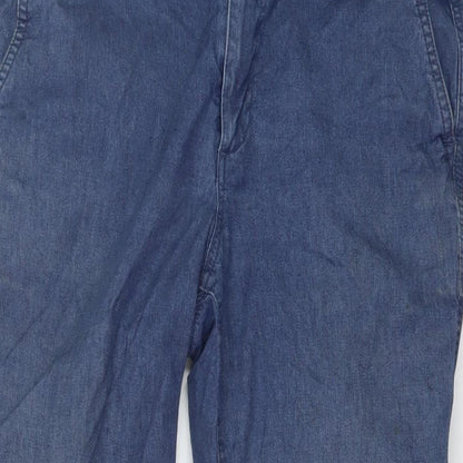 Womens UK Size 6 Gap Regular Fit  Blue Trousers
