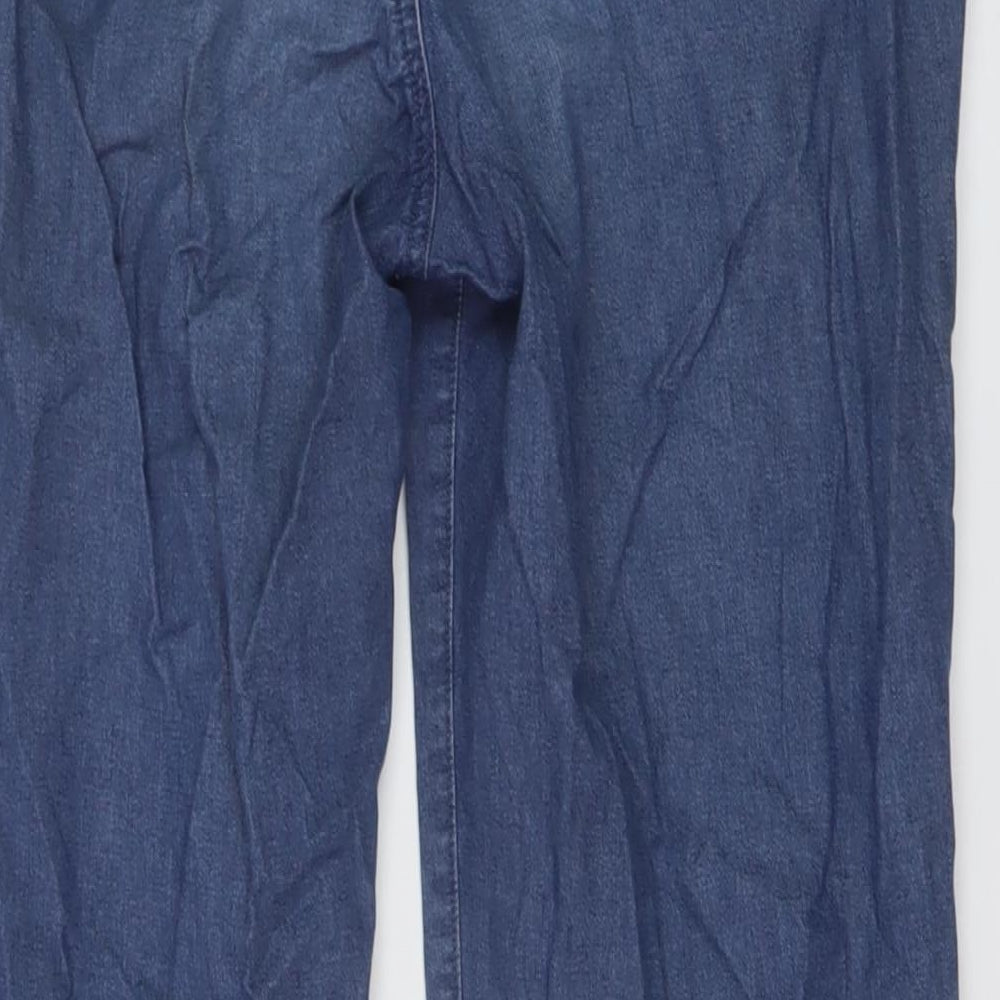 Womens UK Size 6 Gap Regular Fit  Blue Trousers
