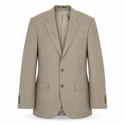Mens UK Size 38 River Island Regular Beige Suit Jacket
