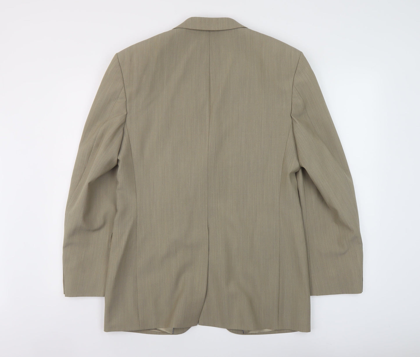 Mens UK Size 38 River Island Regular Beige Suit Jacket