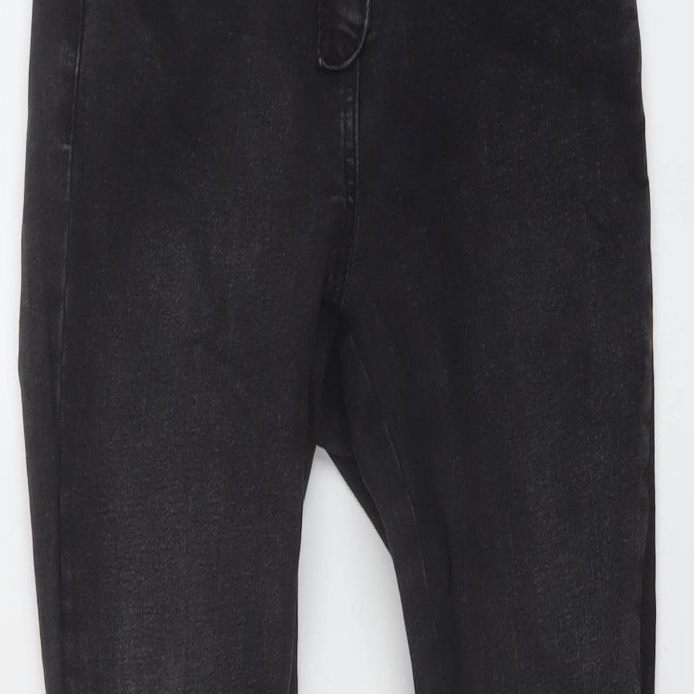 ASOS Womens Grey Cotton Skinny Jeans Size 26 in L27 in Regular Button