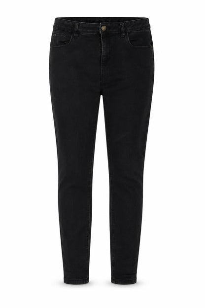 Womens UK Size 14 Denim & Co. Regular Fit Skinny Black Jeans