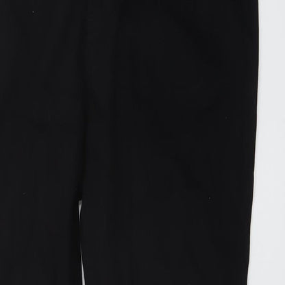 H&M Mens Black Cotton Straight Jeans Size 31 in L30 in Regular Button