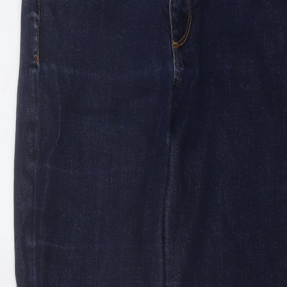 Gap Womens Blue Cotton Skinny Jeans Size 30 in L26 in Regular Button