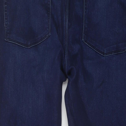 ASOS Mens Blue Cotton Skinny Jeans Size 38 in L30 in Regular Button