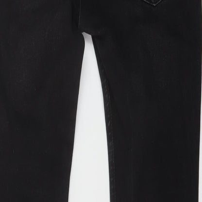 Womens UK Size 32 in Topman Regular Fit Skinny Black Jeans