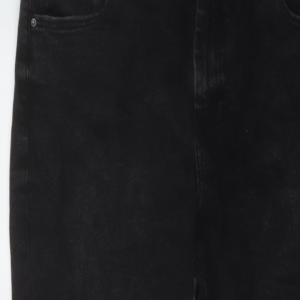 Denim & Co. Womens Beige Cotton Skinny Jeans Size 18 L27 in Regular Button