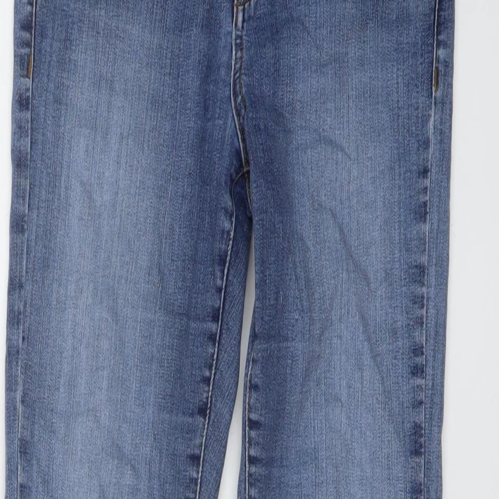 Womens UK Size 10 Marks and Spencer Regular Fit Skinny Blue Jeans