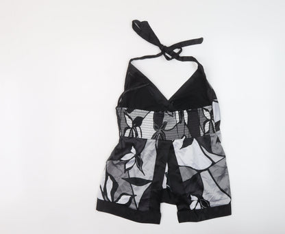 Womens UK Size 16 Dorothy Perkins Black Basic Blouse