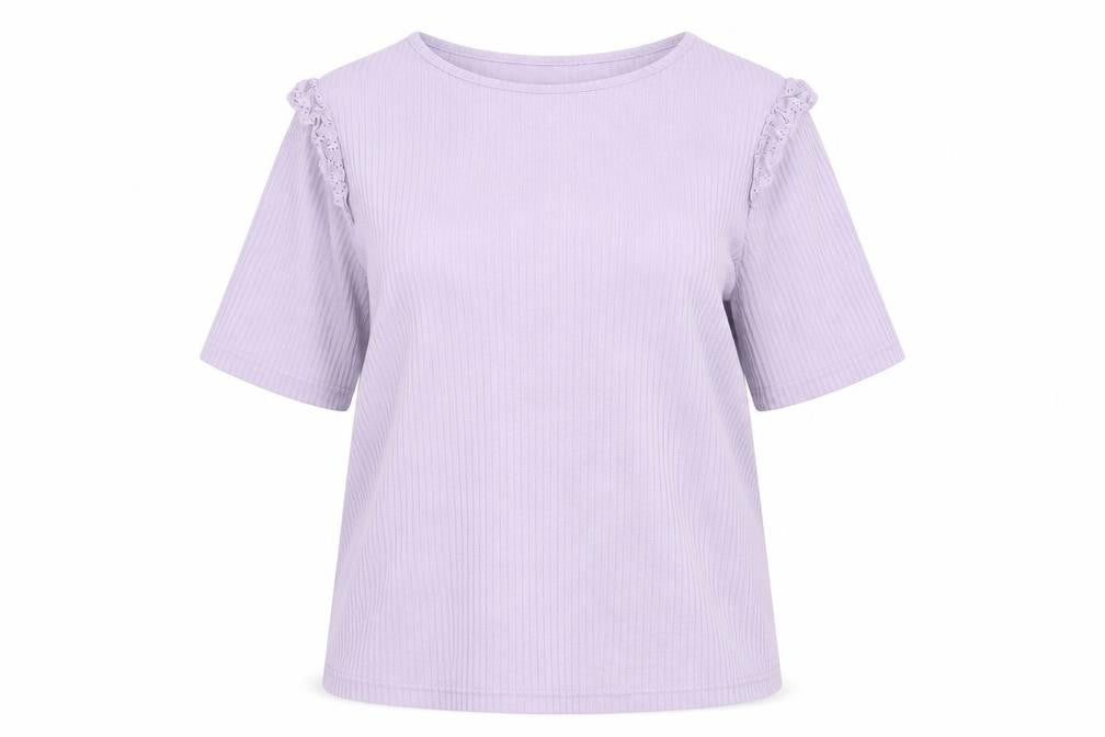 Womens UK Size 16 New Look Purple Basic Blouse