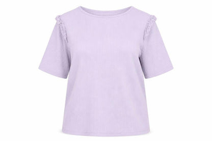 Womens UK Size 16 New Look Purple Basic Blouse