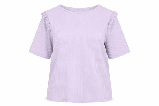Womens UK Size 16 New Look Purple Basic Blouse
