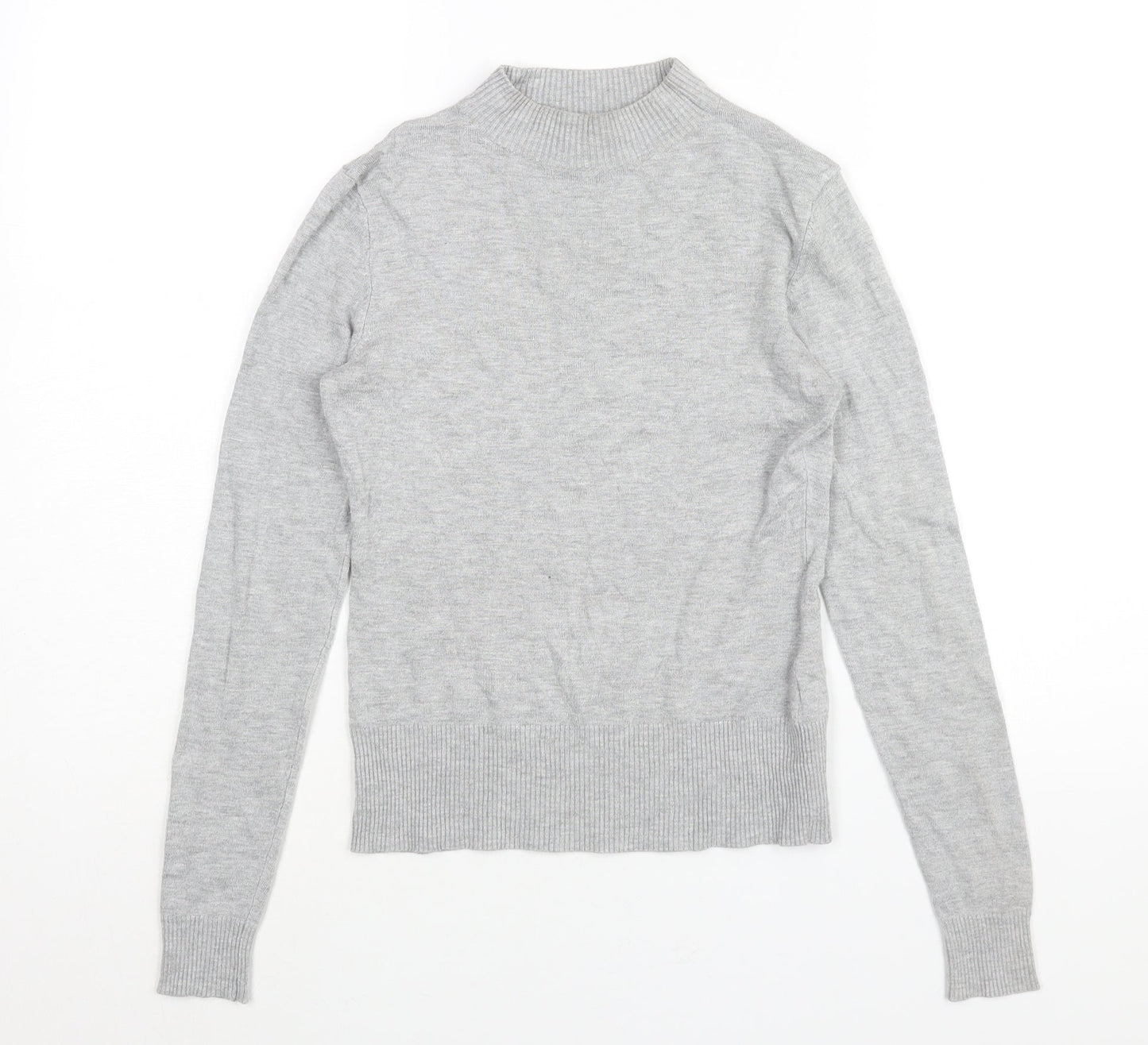 Womens UK Size 8 New Look Grey Pullover Jumper