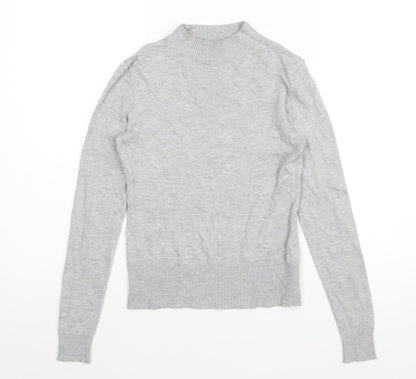 Womens UK Size 8 New Look Grey Pullover Jumper