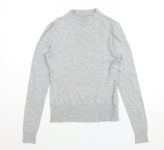 Womens UK Size 8 New Look Grey Pullover Jumper