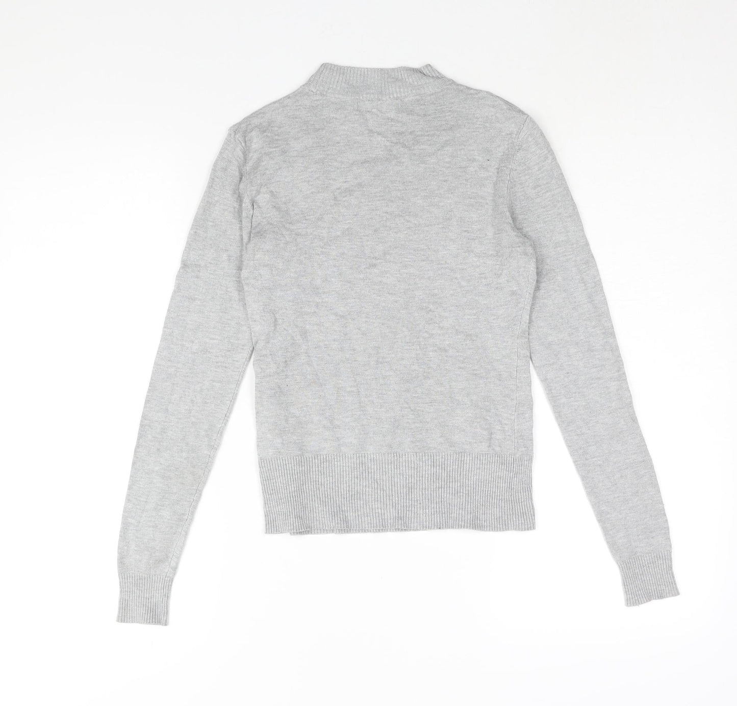 Womens UK Size 8 New Look Grey Pullover Jumper
