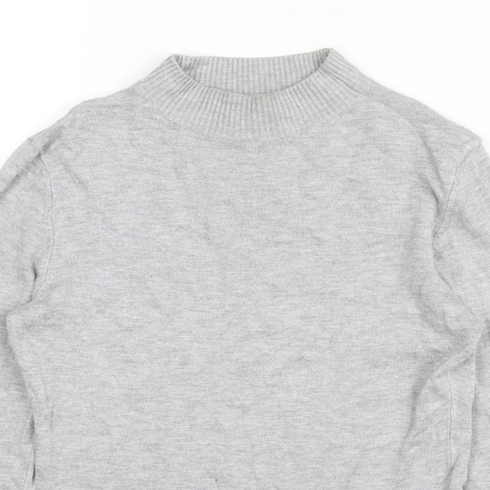 Womens UK Size 8 New Look Grey Pullover Jumper