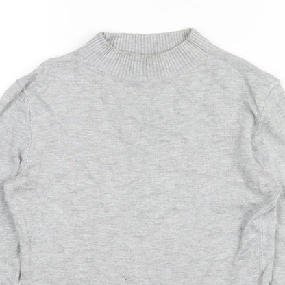 Womens UK Size 8 New Look Grey Pullover Jumper