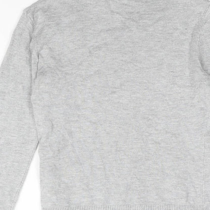 Womens UK Size 8 New Look Grey Pullover Jumper