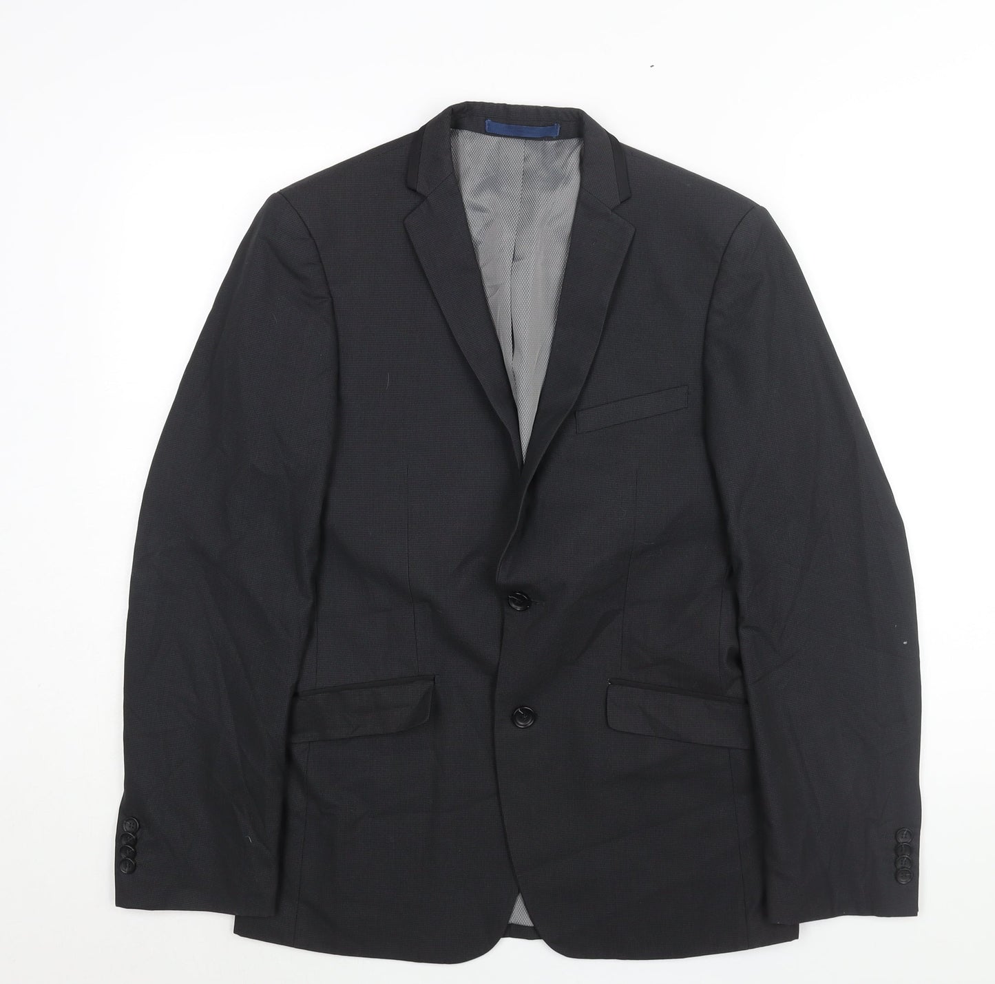 Mens UK Size 36 Burton Regular Grey Suit Jacket