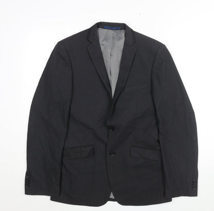 Mens UK Size 36 Burton Regular Grey Suit Jacket
