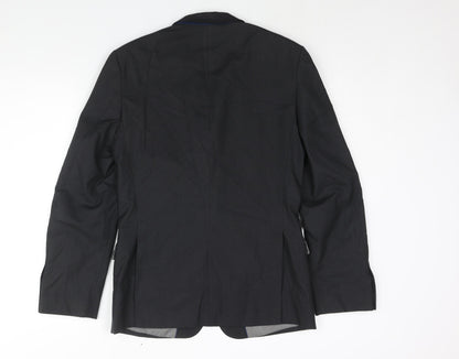 Mens UK Size 36 Burton Regular Grey Suit Jacket