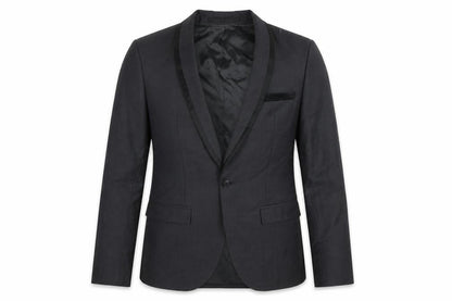 Mens UK Size 36 Topman Regular Grey Suit Jacket