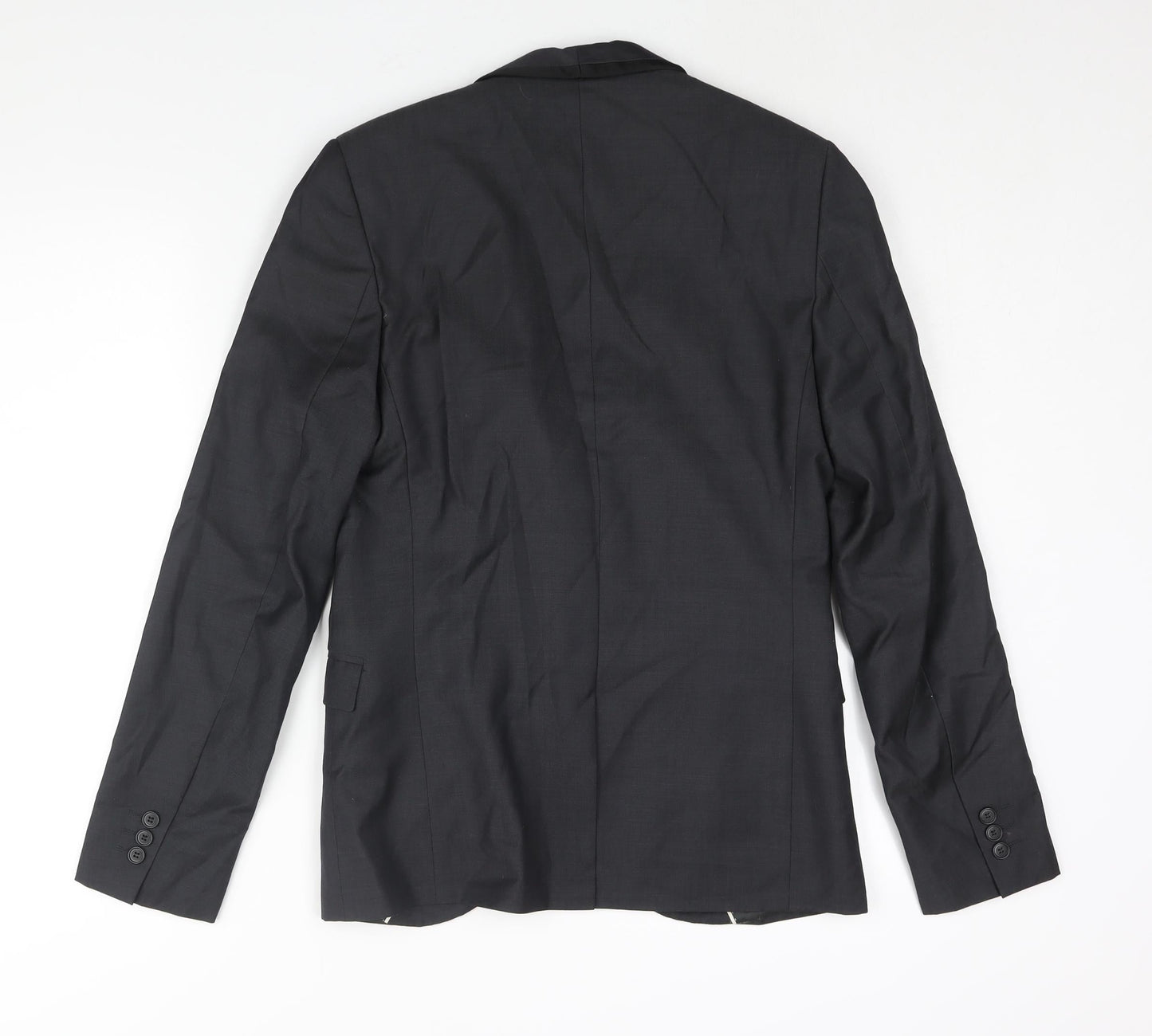 Mens UK Size 36 Topman Regular Grey Suit Jacket
