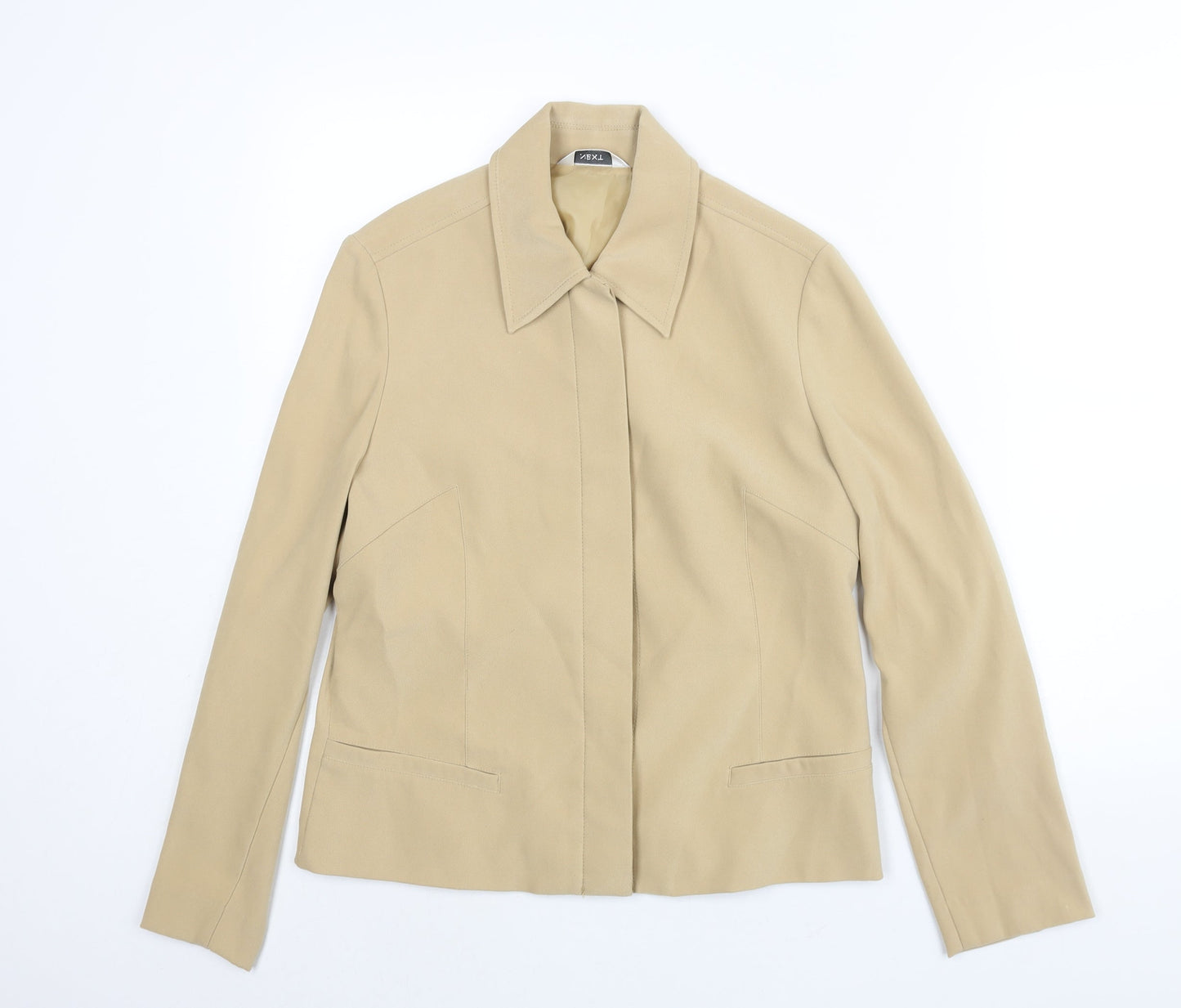 Womens UK Size 10 NEXT Beige Jacket