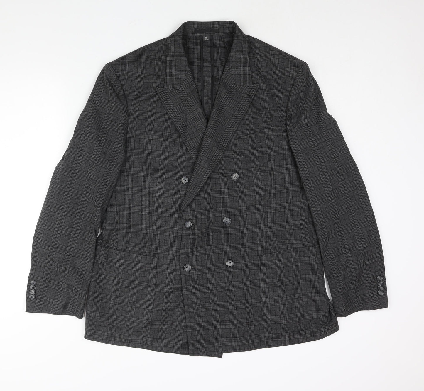 Mens UK Size 44 Marks and Spencer Regular Grey Suit Jacket