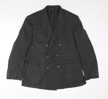 Mens UK Size 44 Marks and Spencer Regular Grey Suit Jacket
