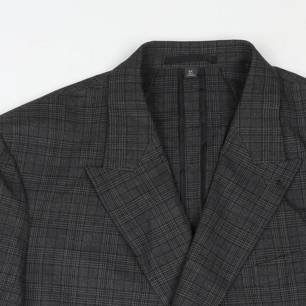 Mens UK Size 44 Marks and Spencer Regular Grey Suit Jacket
